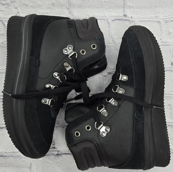 These Boots Were Made For Walk Keds Midland Lace-up Wedge Boots Hiking Size 6.5 - Picture 10 of 16